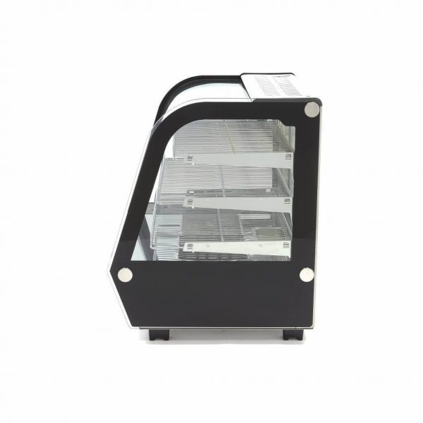 Maxima Deluxe Inox Topla Vitrina 120l