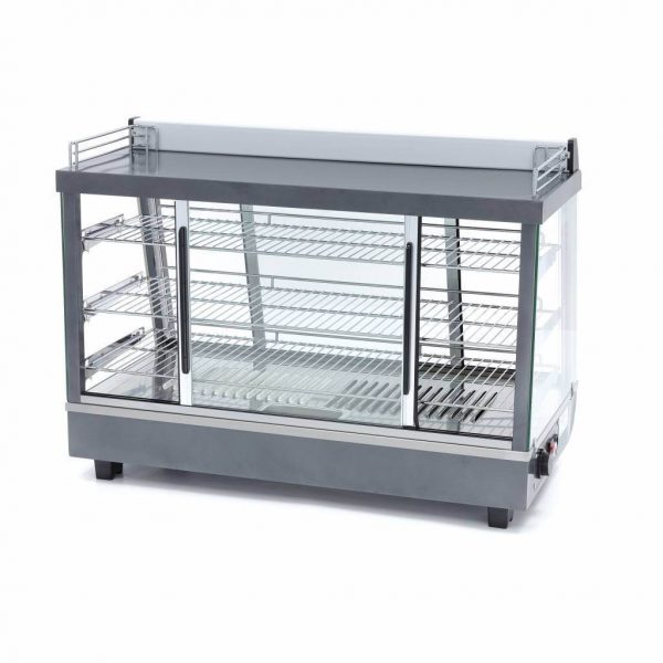 Maxima Inox Topla Vitrina 136l