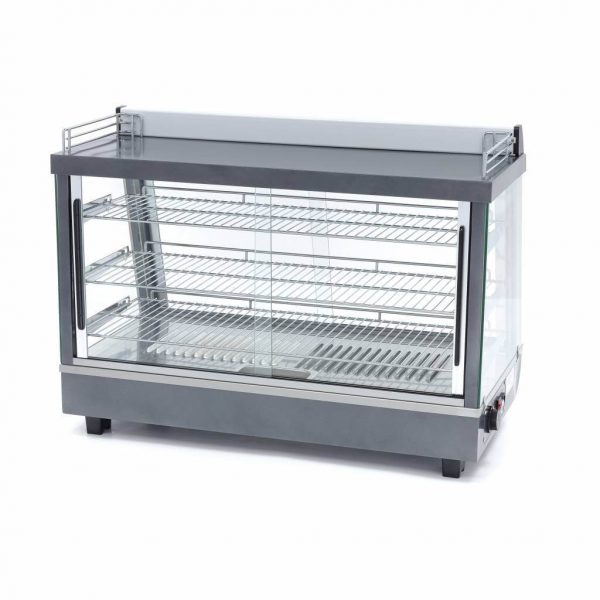 Maxima Inox Topla Vitrina 136l