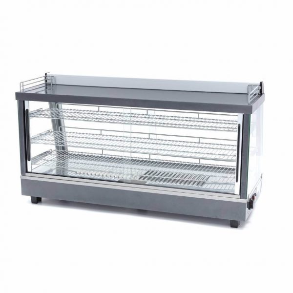 Maxima Inox Topla Vitrina 186l