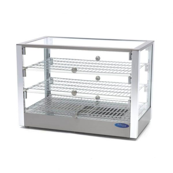 Maxima Inox Topla Vitrina (3 Nivoa) – 70cm – 115l