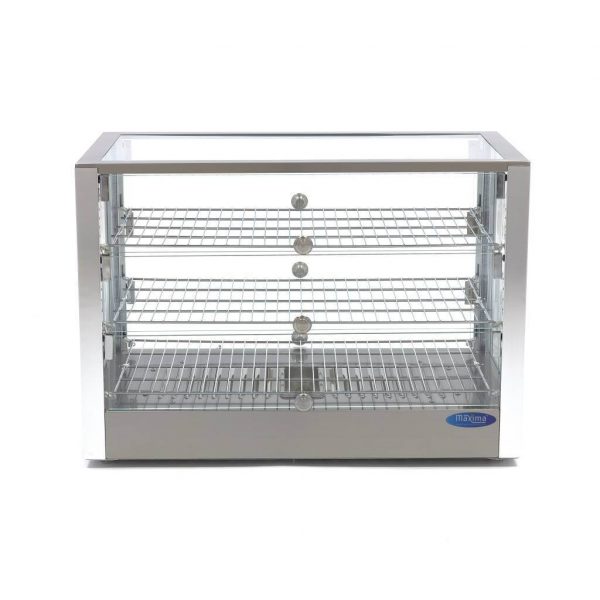 Maxima Inox Topla Vitrina (3 Nivoa) – 70cm – 115l