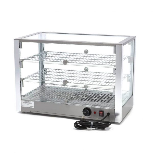 Maxima Inox Topla Vitrina (3 Nivoa) – 70cm – 115l