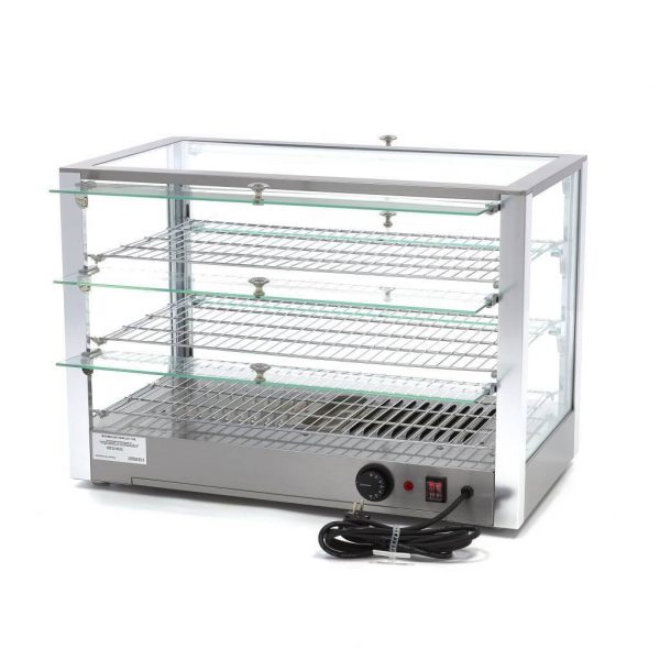 Maxima Inox Topla Vitrina (3 Nivoa) – 70cm – 115l