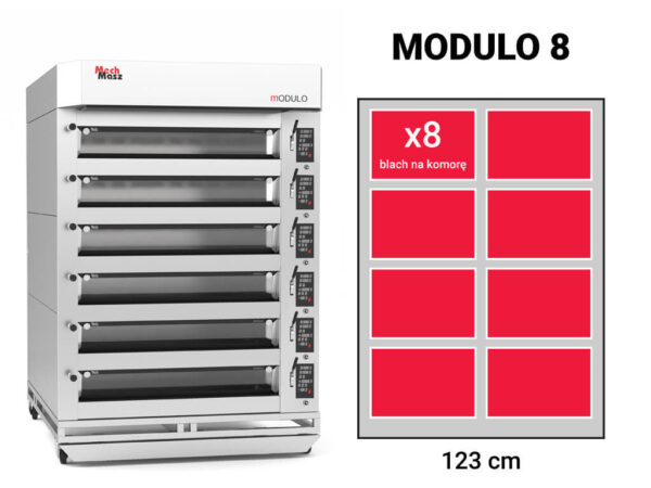 Mech Masz Modularna Peć MODULO 8 profesionalni